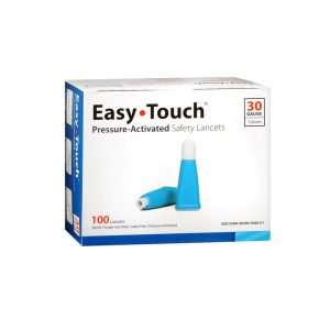 EasyTouch Pressure Activated Safety Lancets 30G - 100ct