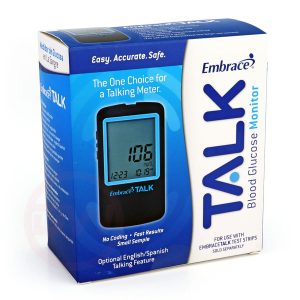Embrace Talk Blood Glucose Meter