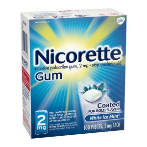 Nicorette Gum - 2mg - White Ice Mint