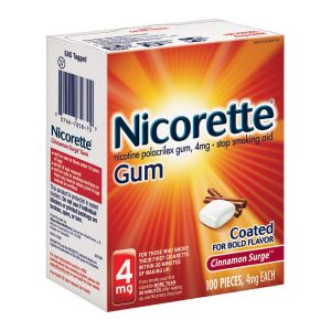 Nicorette Gum - 4mg - Cinnamon Surge