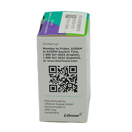 OneTouch Verio Test Strips 25 Count - Image 3