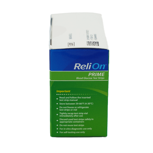 ReliOn Prime Blood Glucose Test Strips - 100 Count - Image 3