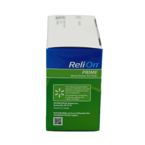 ReliOn Prime Blood Glucose Test Strips - 100 Count - Image 4