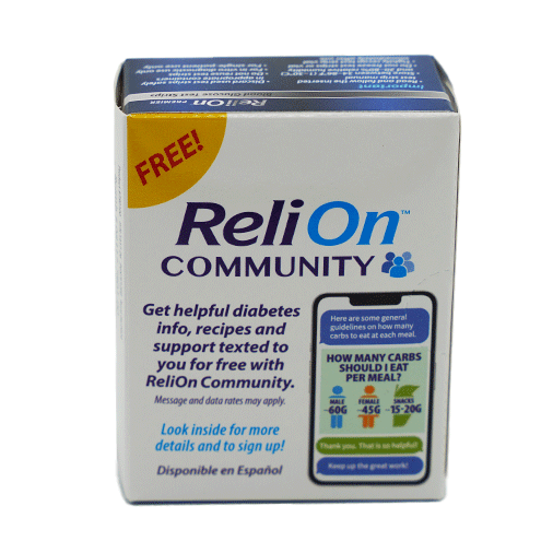 ReliOn Premier Blood Glucose Test Strips - 100 Count - Image 2
