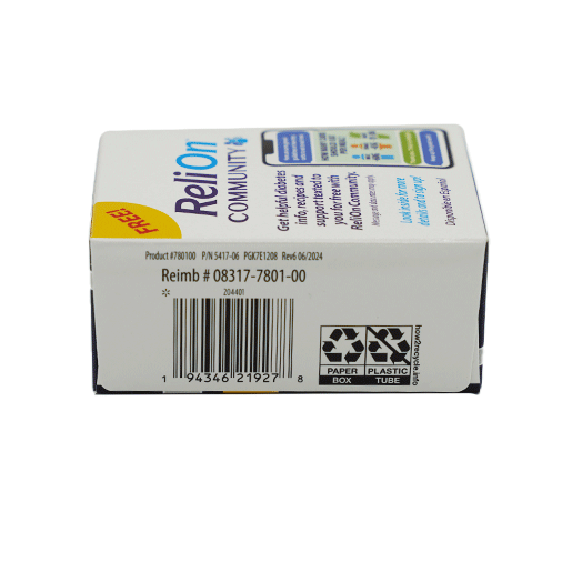 ReliOn Premier Blood Glucose Test Strips - 100 Count - Image 4