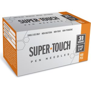 Super Touch Pen Needles - 31G 6mm 100/BX