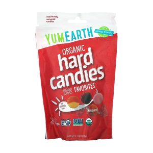 YumEarth Organic Hard Candies Fruit Flavors - 3.3 oz Bag