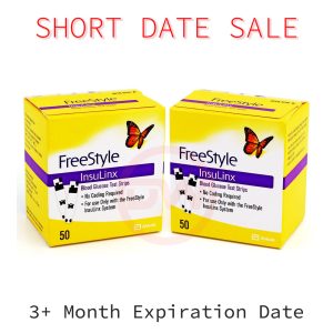 FreeStyle InsuLinx Test Strips 100ct - Short Dated - 3 Months