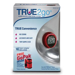 Walgreens TRUE2go Blood Glucose Meter Kit